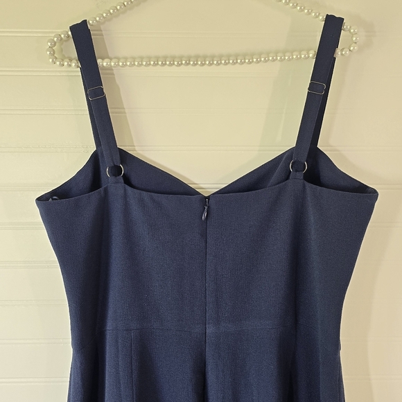 NWT Dress The Population Estella Navy Blue Gown XL - Picture 8 of 12